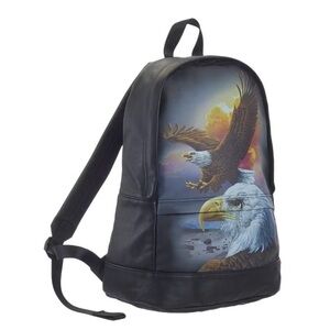 MM6 Supreme X Margiela Leather Eagle Backpack